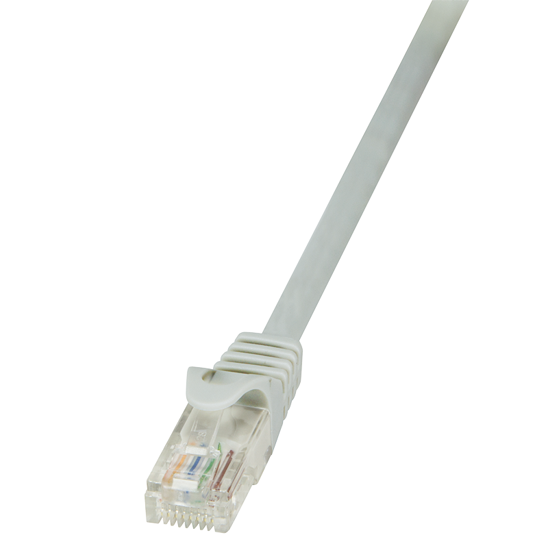 10m Patchkabel EconLine, Cat.6, F/UTP, grau