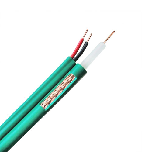 Koaxialkabel 100m Grün