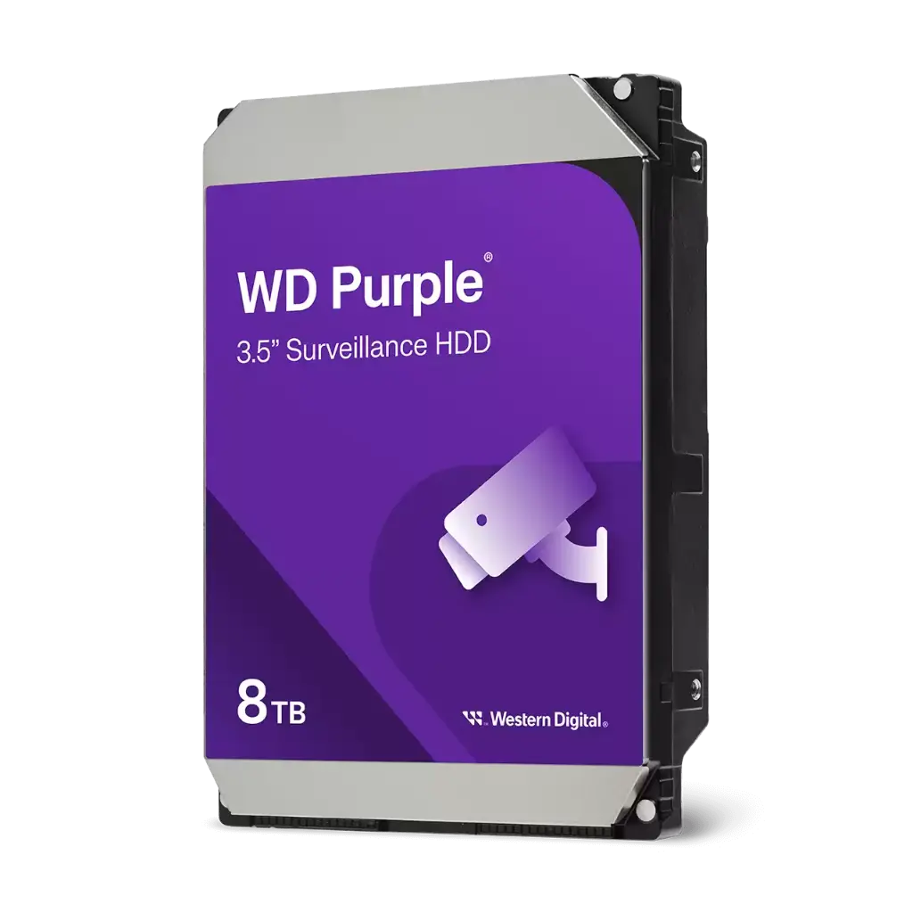 8TB Festplatte WD PURPLE