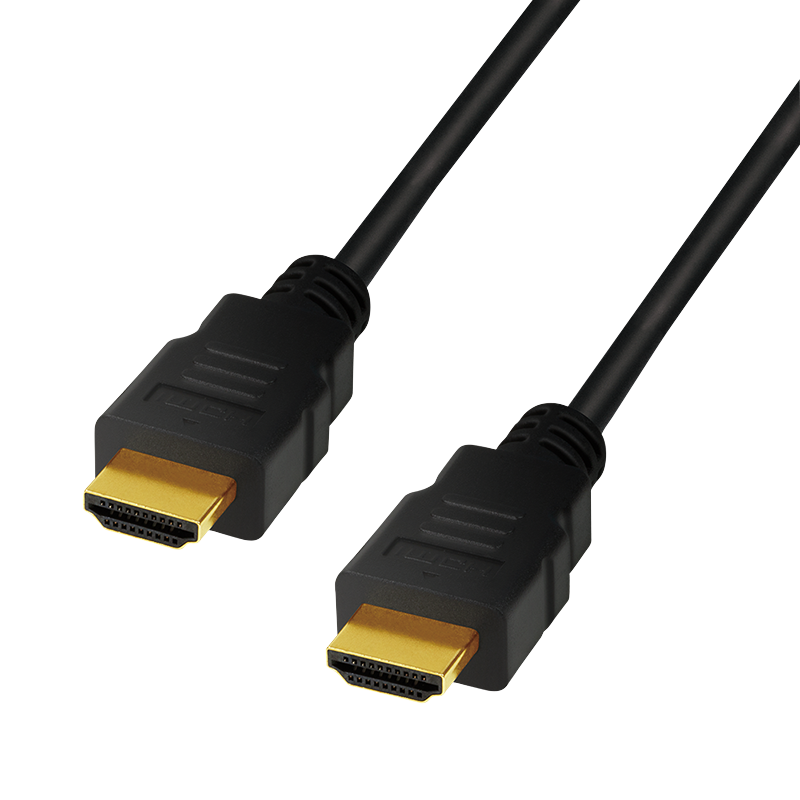 HDMI-Kabel 2m, A/M zu A/M, 8K/60 Hz, Schwarz