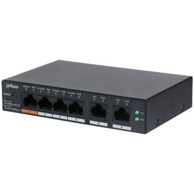 Switch verwaltbar L2 in der Cloud, 6 Ports mit 4 PoE