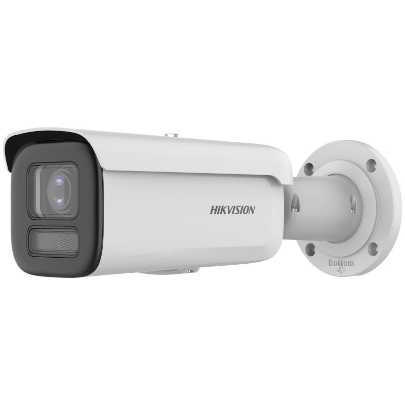 Hikvision 4MP Smart Hybrid Light ColorVu WDR Bullet Netzwerk-Kamera, motorisierte Varifokaloptik, IR & Weißlicht, IP67, IK10