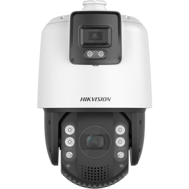 4MP IR PTZ Dome-Netzwerkkamera mit 25x Zoom und integrierter 4MP-Übersichtskamera 