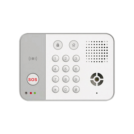 VESTA-Funk-Tastatur mit bidirektionalem Audio, Sirene und NFC-Leser 