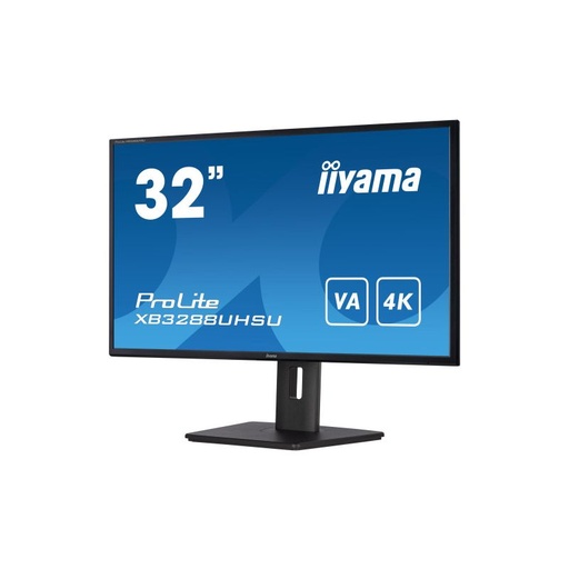 [XB3288UHSU-B5] Iiyama 32-Zoll-Flachbildschirmmonitor mit VA-Panel und 4K-Auflösung