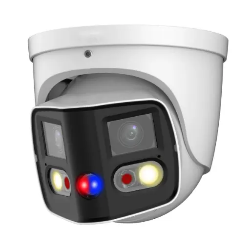 [AV-IP389] GOLIATH Starlight IP Dome Kamera 8 MP 180° WDR 25m IR Ton SMD PoE 4K Dual Serie