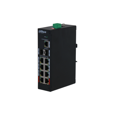 [DH-PFS3211-8GT-120] Dahua 11-Port Gigabit Switch mit 8-Port PoE (Unmanaged)