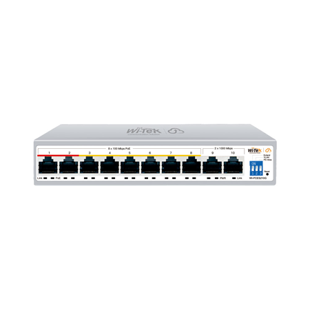 [WI-PCES210G] Switch mit 8 PoE-Ports, Cloud-verwaltet