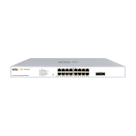 [WI-PCES318GF V2] PoE-Managed Switch in der Cloud mit 16 Gigabit-Ports