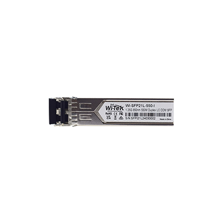 [WI-SFP21L-550-I] Witek Industrietaugliches 1,25-Gbit/s-Multimode-SFP-Modul