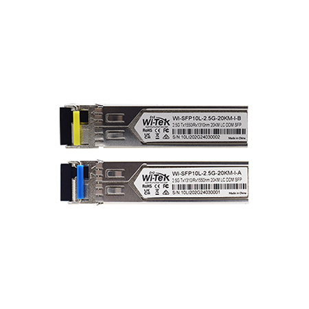 [WI-SFP20L-20KM] Witek Industrielles 2,5-Gbit/s-Singlemode-SFP-Modul