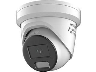[HIK DS-2CD2346G2H-IS2U/SL(2.8mm)] Hikvision 4MP AcuSense Ultra Low Light WDR Turret Dome Netzwerk Kamera 