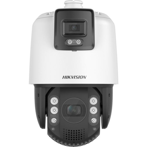 [HIK DS-2SE7C425MW-AEB(14F1)(P3)] 4MP IR PTZ Dome-Netzwerkkamera mit 25x Zoom und integrierter 4MP-Übersichtskamera 
