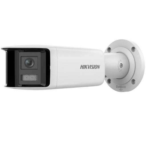[HIK DS-2CD2T47G2P-LSU/SL(2,8mm)(C)] Hikvision 4MP Panoramische 180° ColorVu WDR Bullet Kamera 
